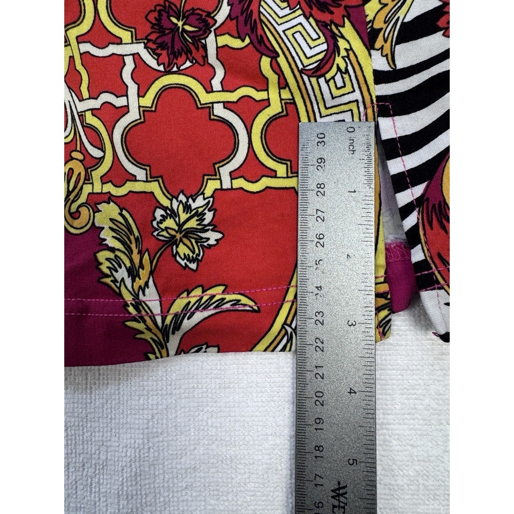 Like An Angel Women’s XL Mini Skirt Baroque Zebra Print Stretch‎ Pull On - Picture 14 of 16